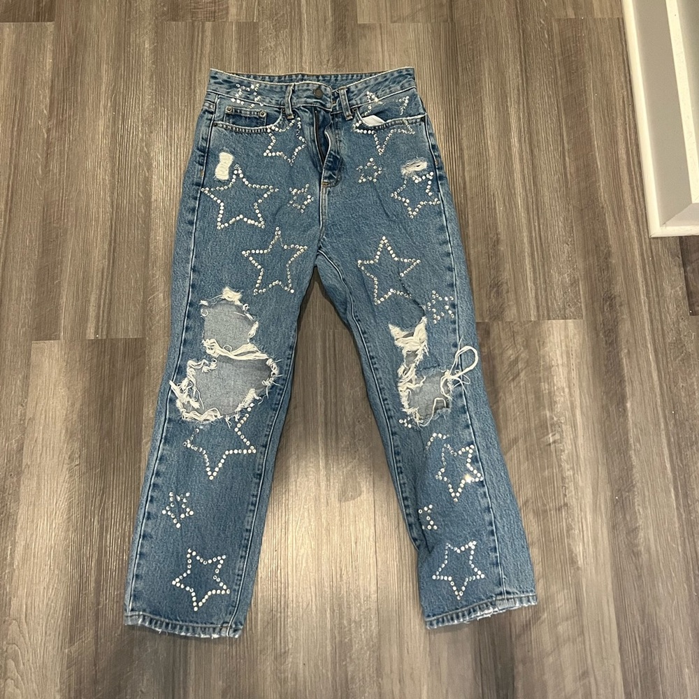 LF Carmar Hermia Peyton Rhinestone Star Jean